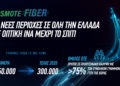 COSMOTE Fiber: 36 νέες περιοχές σε όλη την Ελλάδα με οπτική ίνα μέχρι το σπίτι