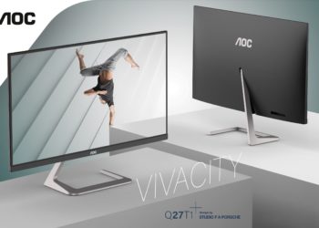 AOC και Porsche Design ενώνουν τις δυνάμεις τους και συνδυάζουν τη λειτουργικότητα με την τεχνολογία οθόνης